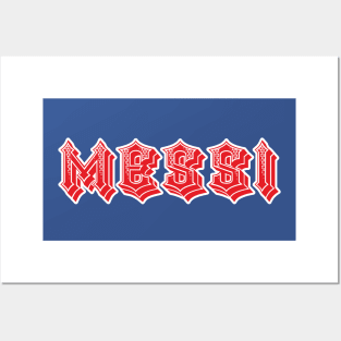 Messi Posters and Art